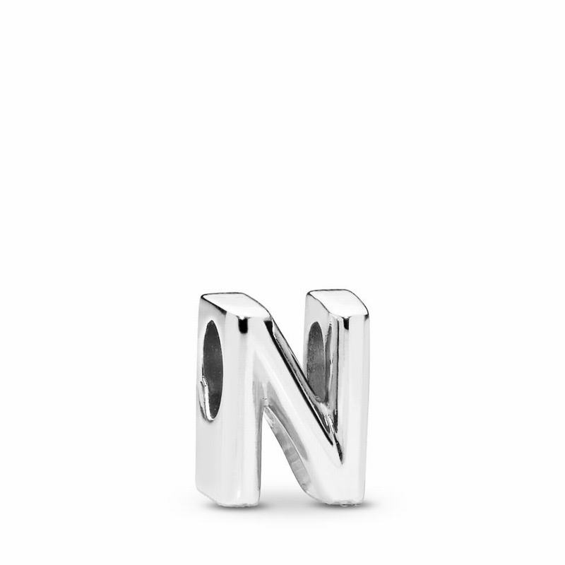 Pandora Letter N Charm Ireland - Sterling Silver - 612574ANR